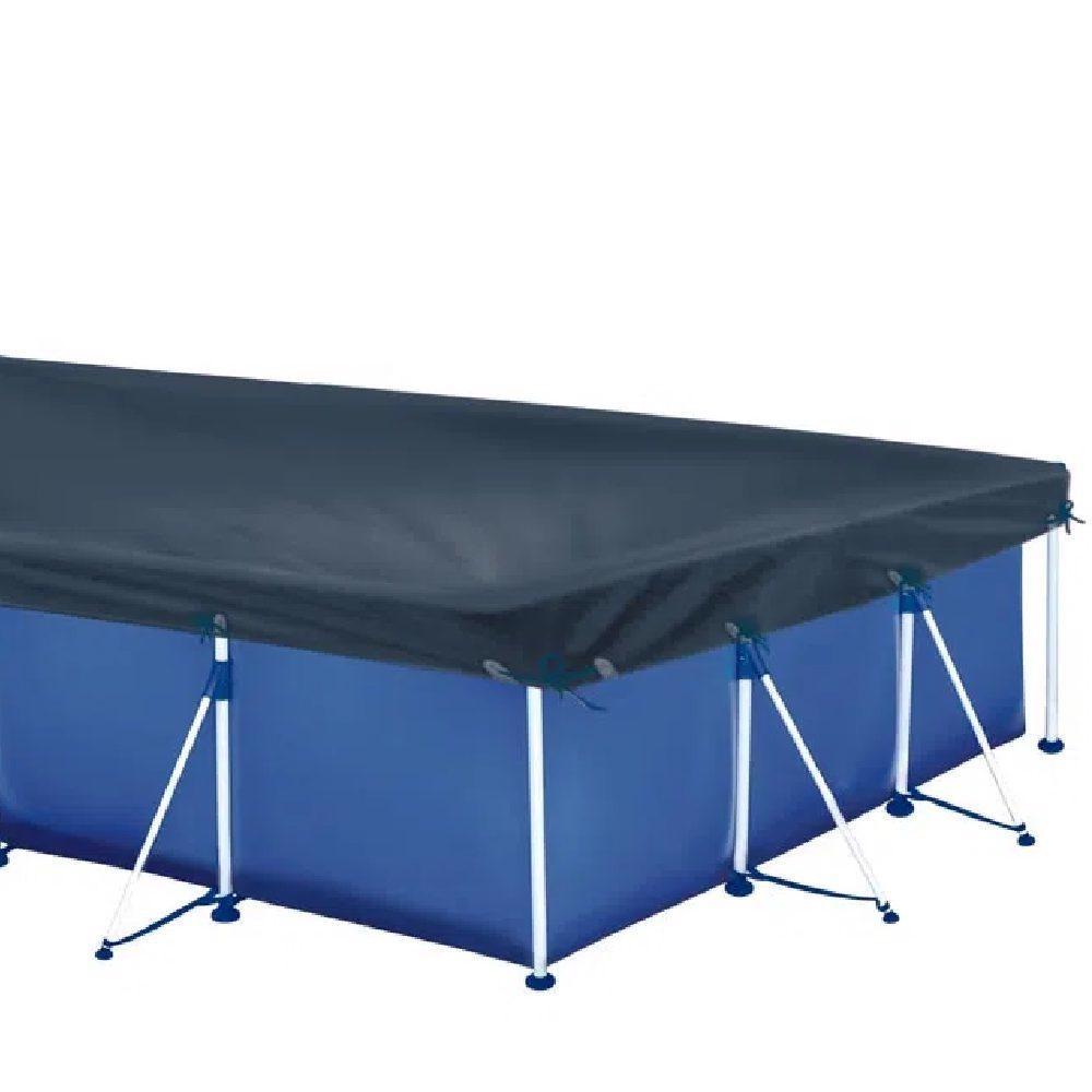 Capa Para Piscina Premium Retangular De 10.000 Litros 1423 Mor