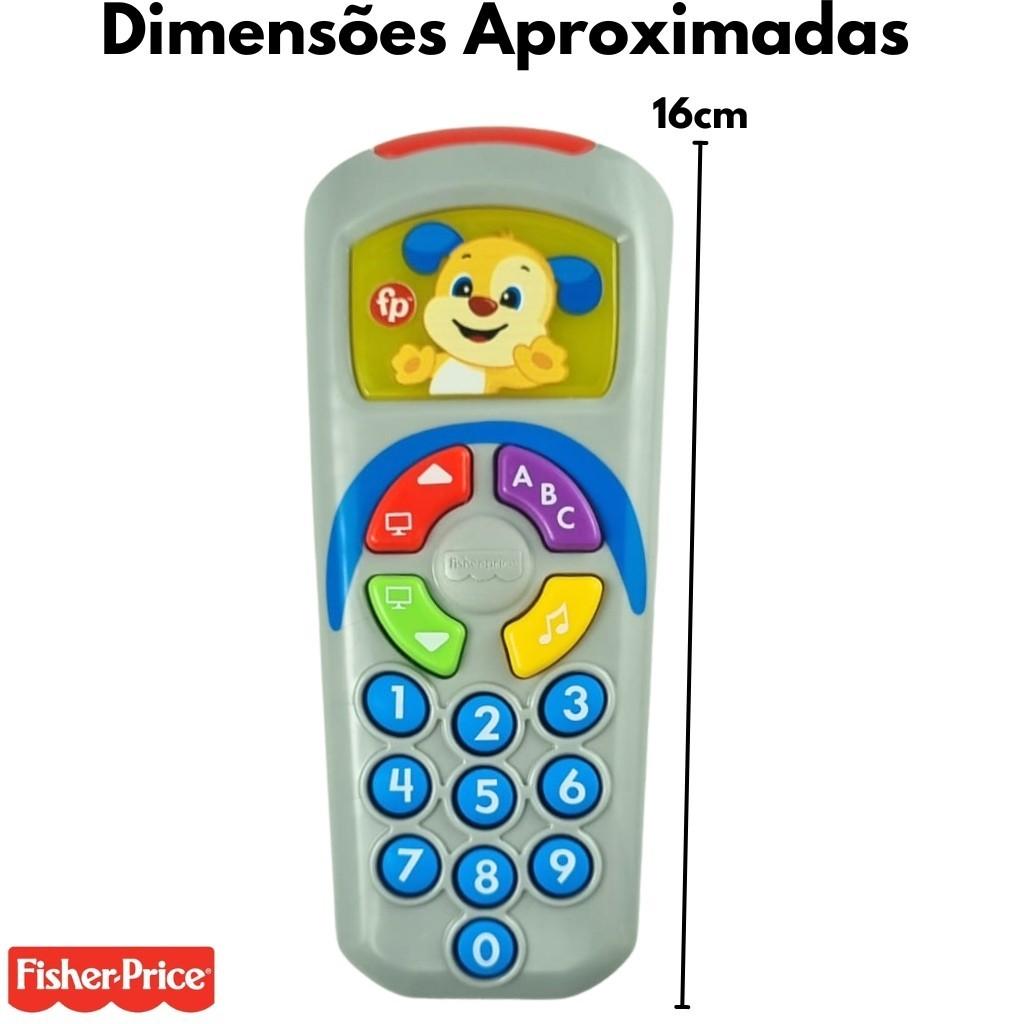 Controle Remoto Do Cachorrinho Fisher Price Aprendendo A Brincar Hxb73 - Mattel