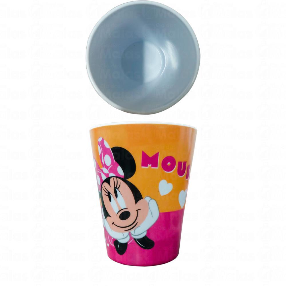 Copo Infantil Disney Minnie Meninas Melamine 300ml Yangzi
