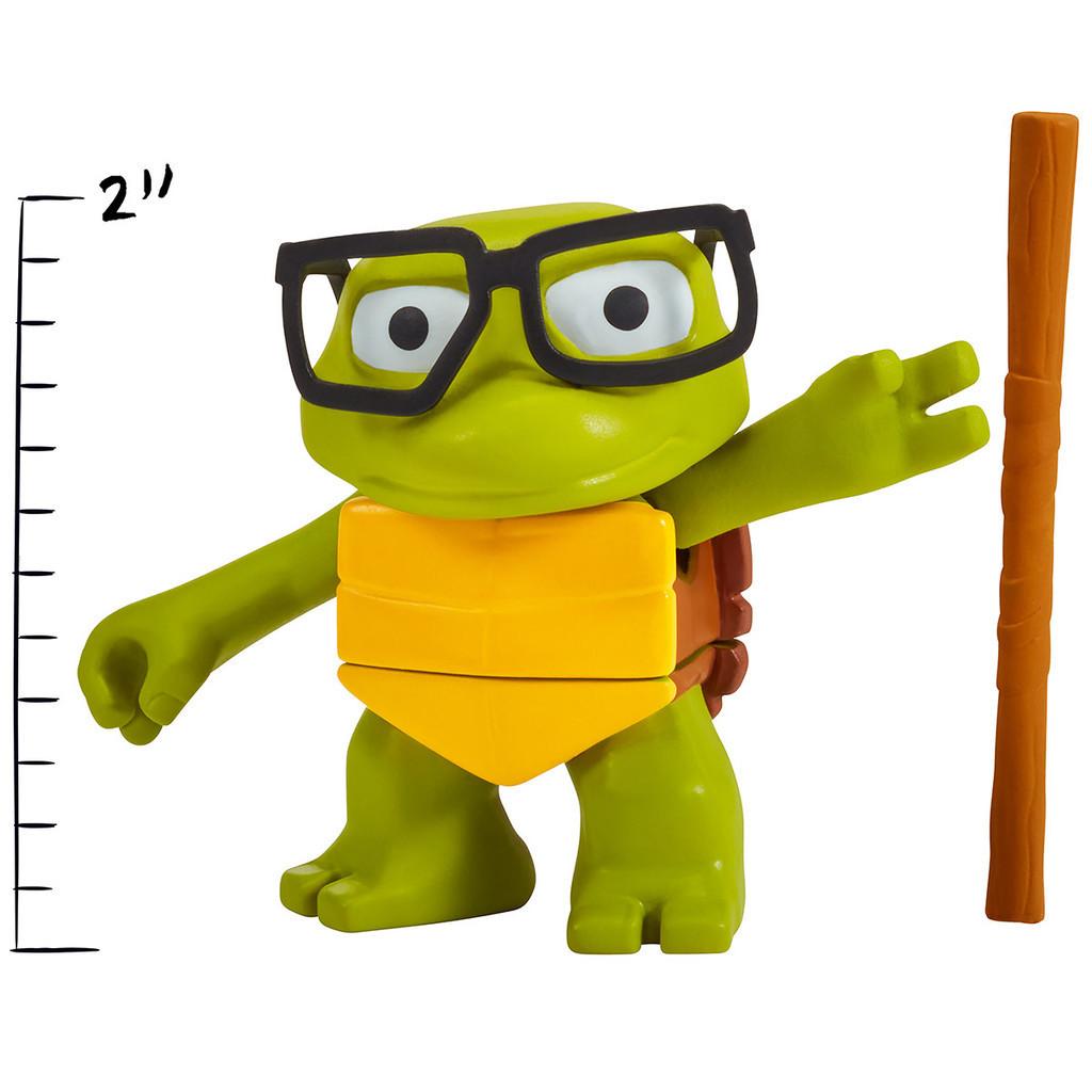 2 Bonecos Turtle Tots Leo E Donnie - As Tartarugas Ninja