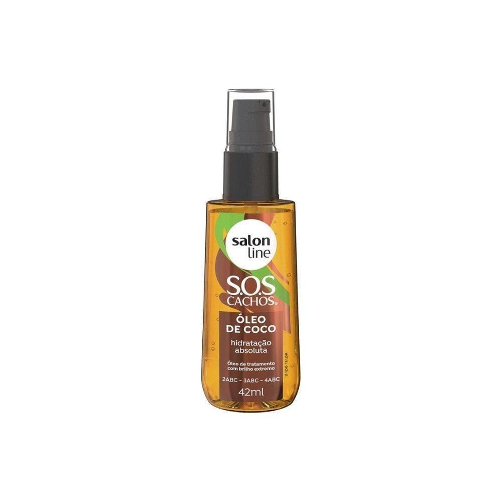 Óleo Capilar Salon Line Sos Cachos Óleo De Coco 42ml