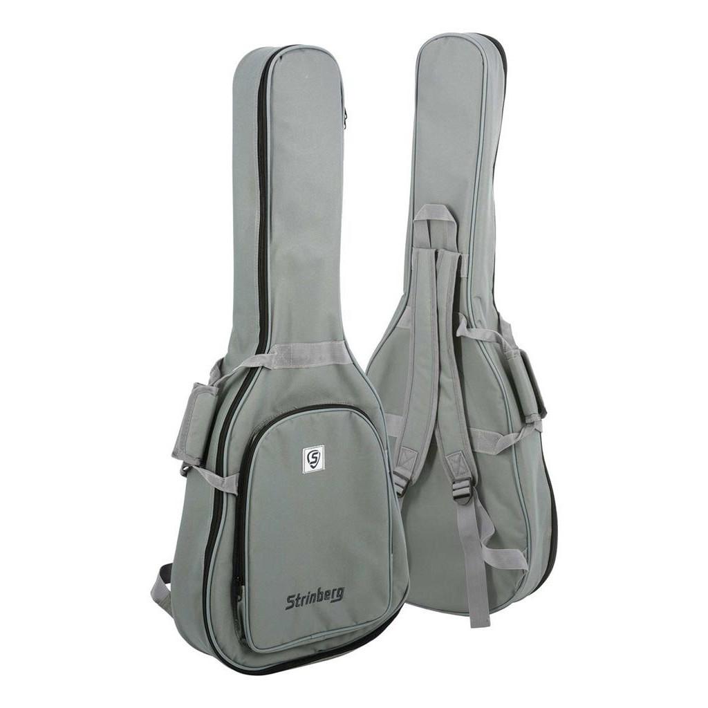 Kit Violao Strinberg Eletrico Sd201hc Half Cutaway Completo Ns