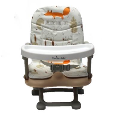 Cadeira De Alimentação Portátil Cloud Bege Fox Premium Baby