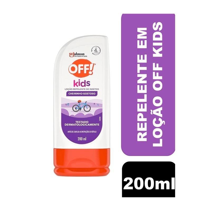Loção Repelente Off Kids 200ml