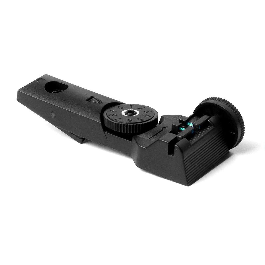 Alça De Mira De Fibra Traseira Para Carabina Qgk14 Black Edition