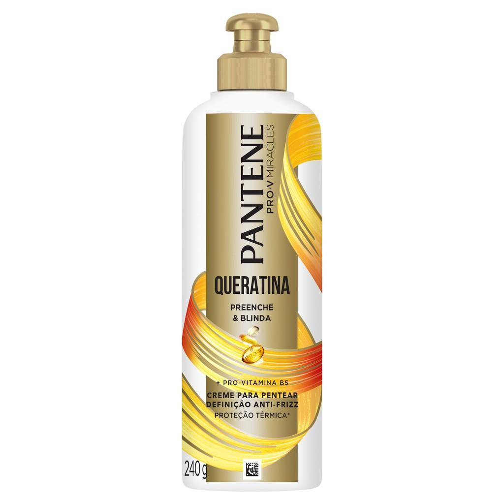 Creme Para Pentear Pantene Pro-v Queratina 240 G