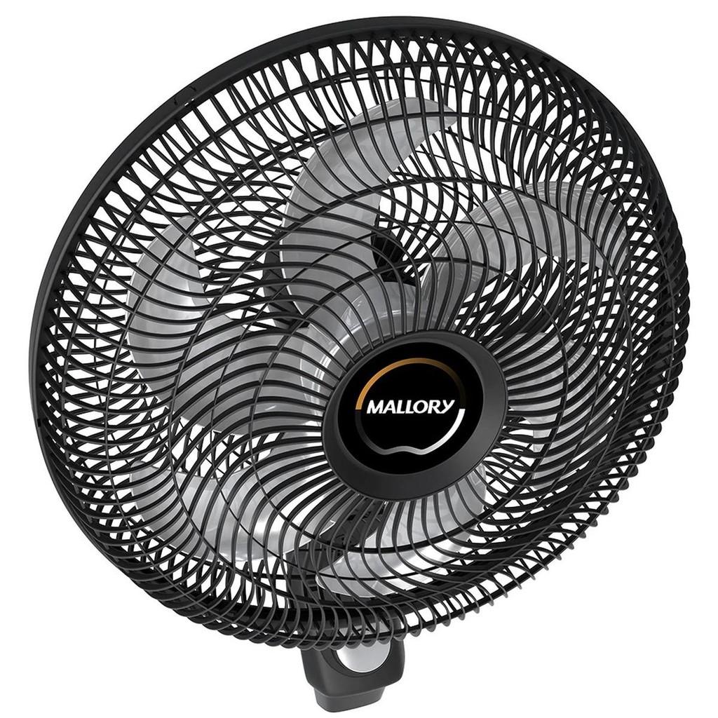 Ventilador De Coluna Mallory Éolo 40cm Preto E Grafite - 127V