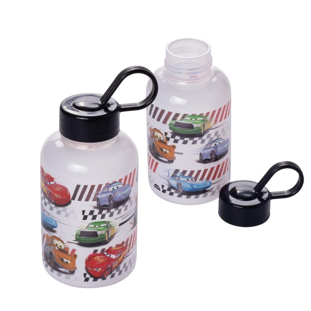 Garrafa Carros Mini Disney Plástico 280 Ml Plasútil
