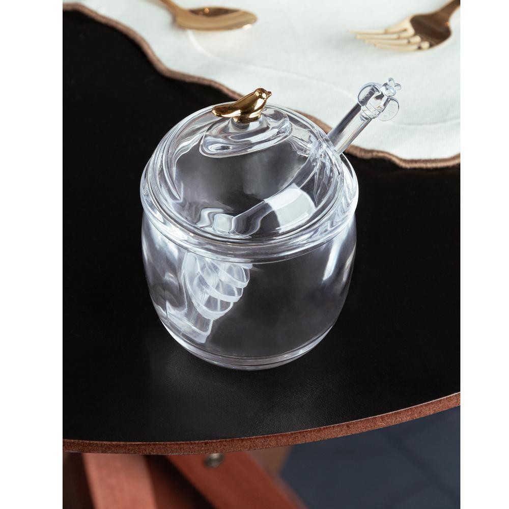 Meleira Wolff Golden Bird De Cristal Com Pegador 150ml