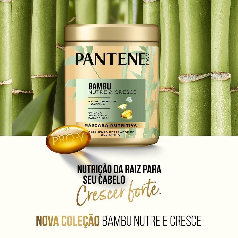 Máscara De Tratamento Pantene Bambu 600ml