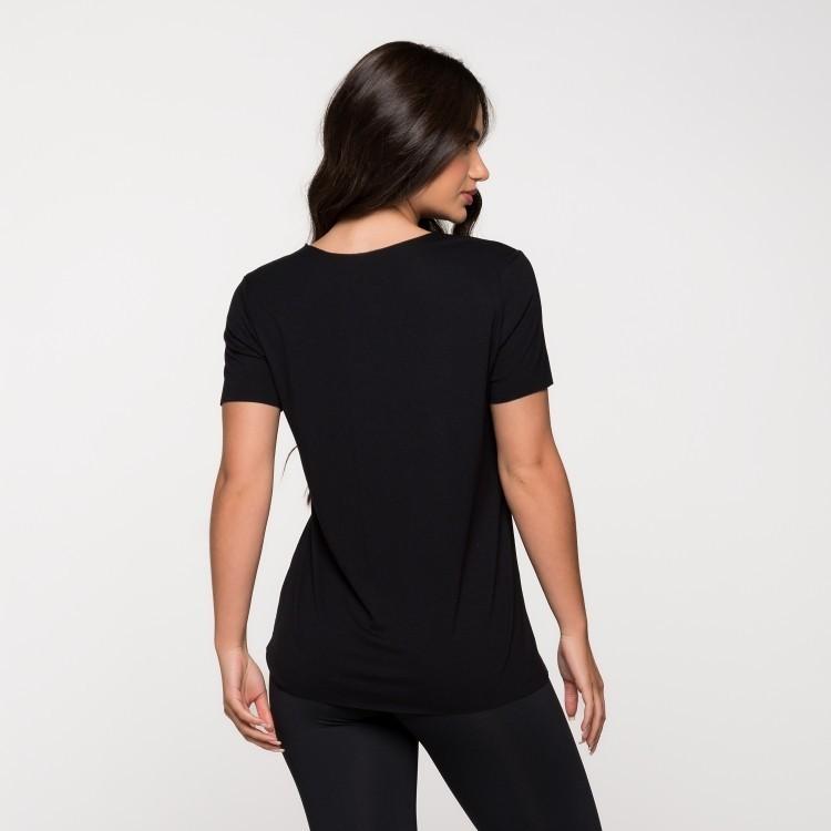 Blusa Fitness Básica Academia Viscolycra Estampada Dont Give