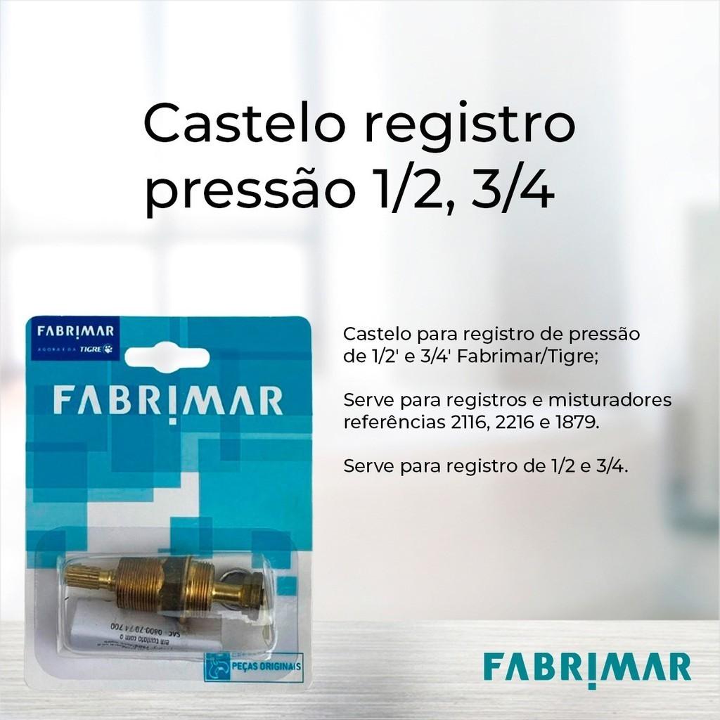 Reparo Para Registro De Pressão 1/2 3/4 Do Chuveiro Fabrimar