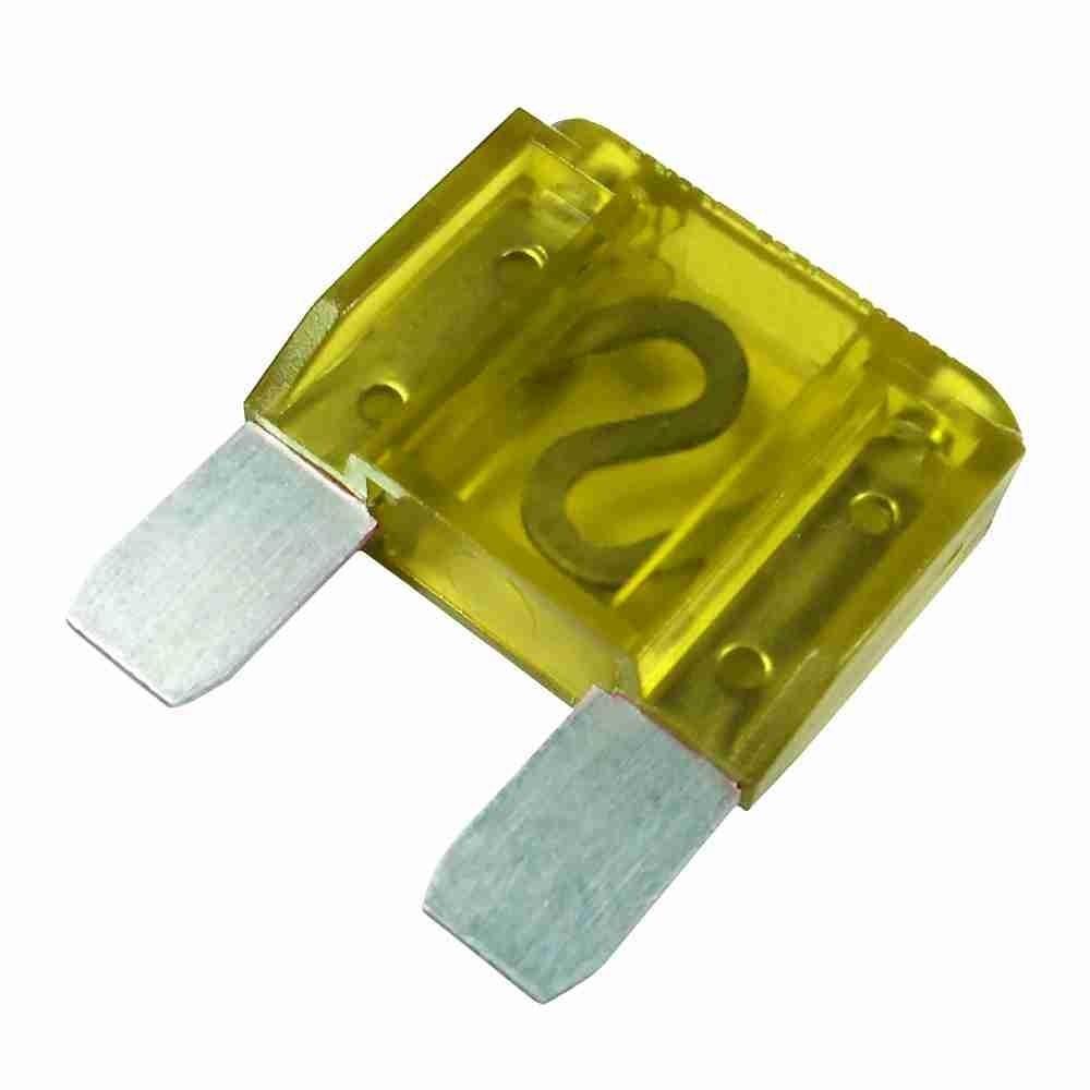 Kit 20 Fusivel Maxi Lamina 20A - Universal