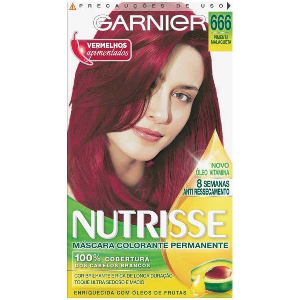 Tintura Creme Garnier Nutrisse 666 Pimenta Malagueta