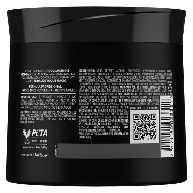 Máscara De Tratamento Tresemmé Reconstrução Intensa 400g