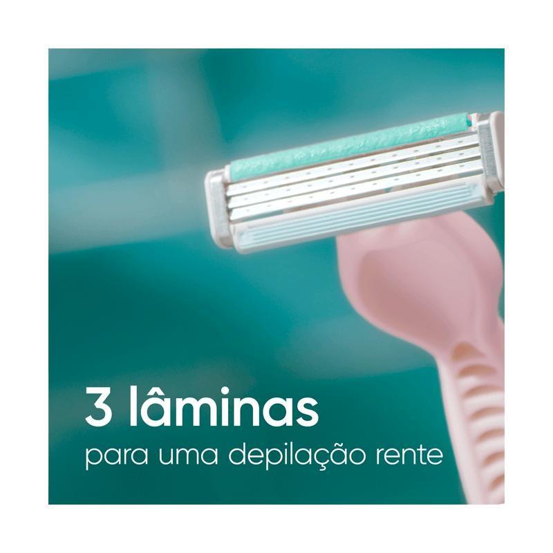 Aparelho De Depilar Gillette Venus Sensitive 4 Unidades