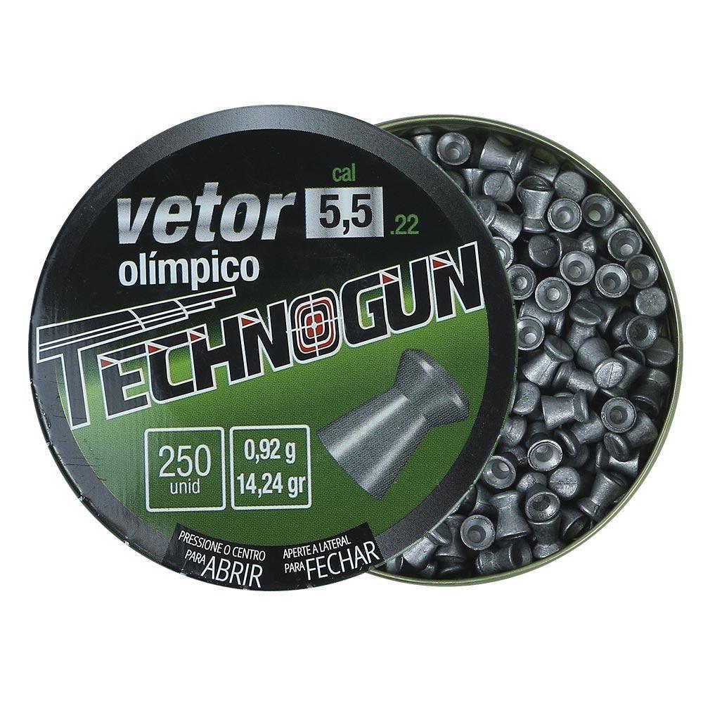 Kit 03 Pellet AR15 Sport Technogun Sonic + Vetor + Strike 5.5 250un
