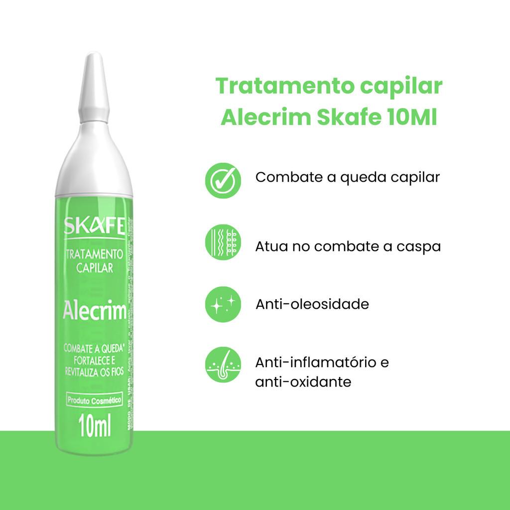 Tratamento Capilar Combate Queda Alecrim Skafe 10ml