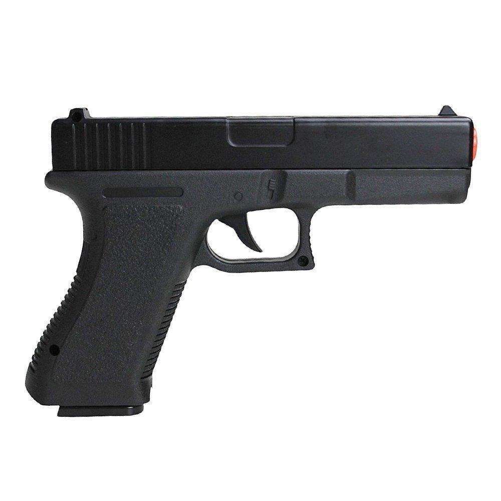Pistola De Airsoft G19 Vg Gk-v500 Slide Metal Mola 6mm Rossi