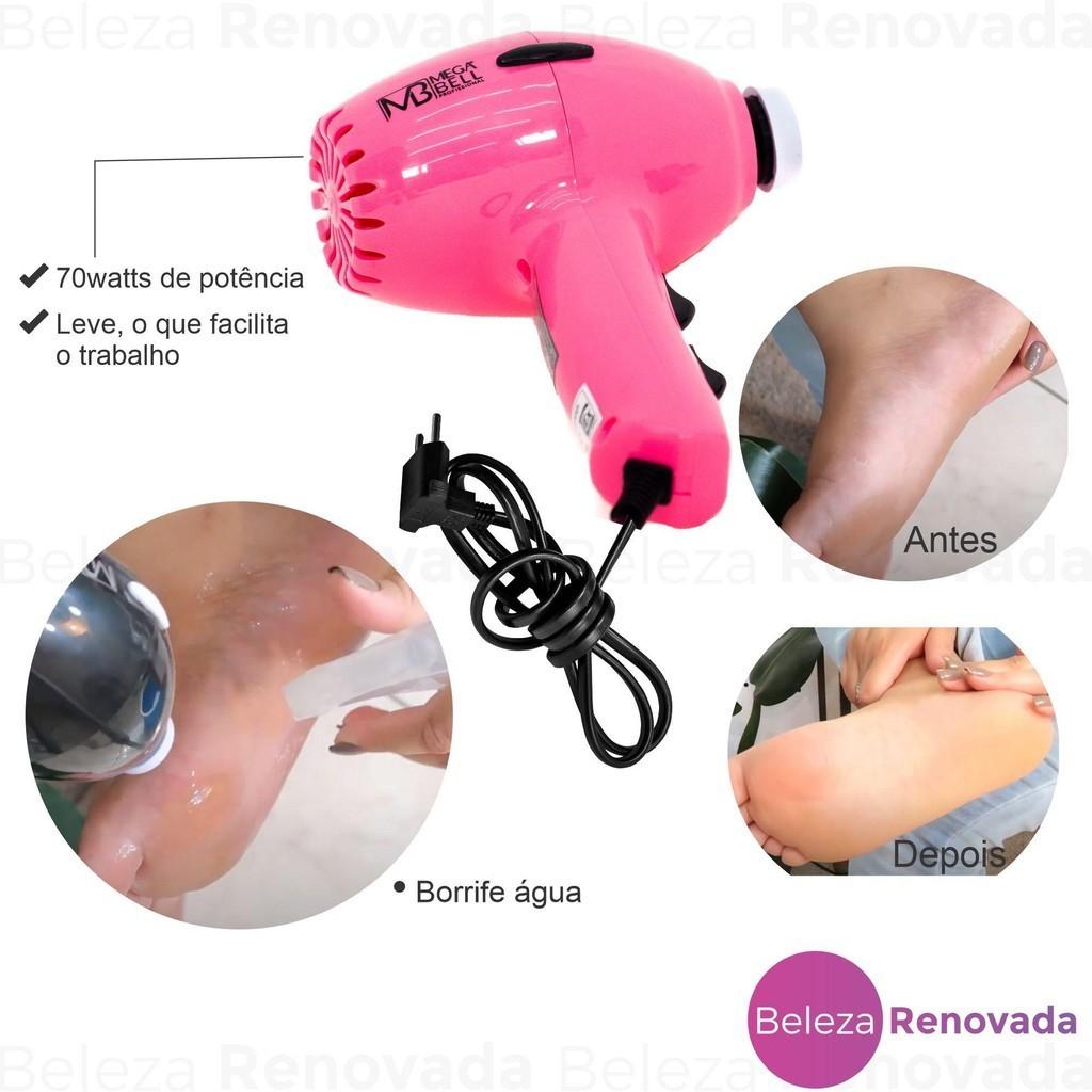 Pedicuro Lixa Eletrica Para Os Pés Profissional + 12 Lixas