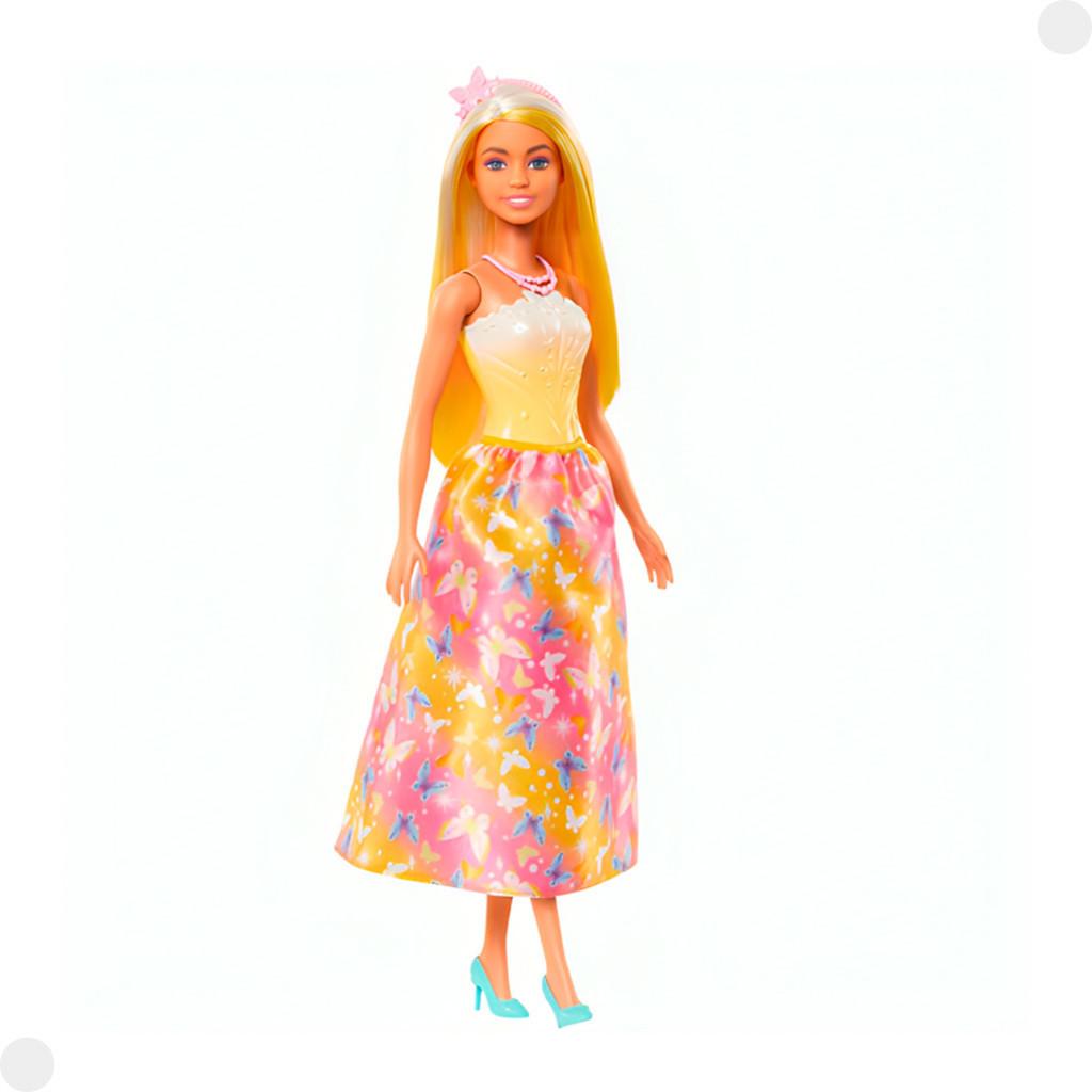 Bonecas Barbie Fantasy Princesas Coloridas Hrr07 - Mattel