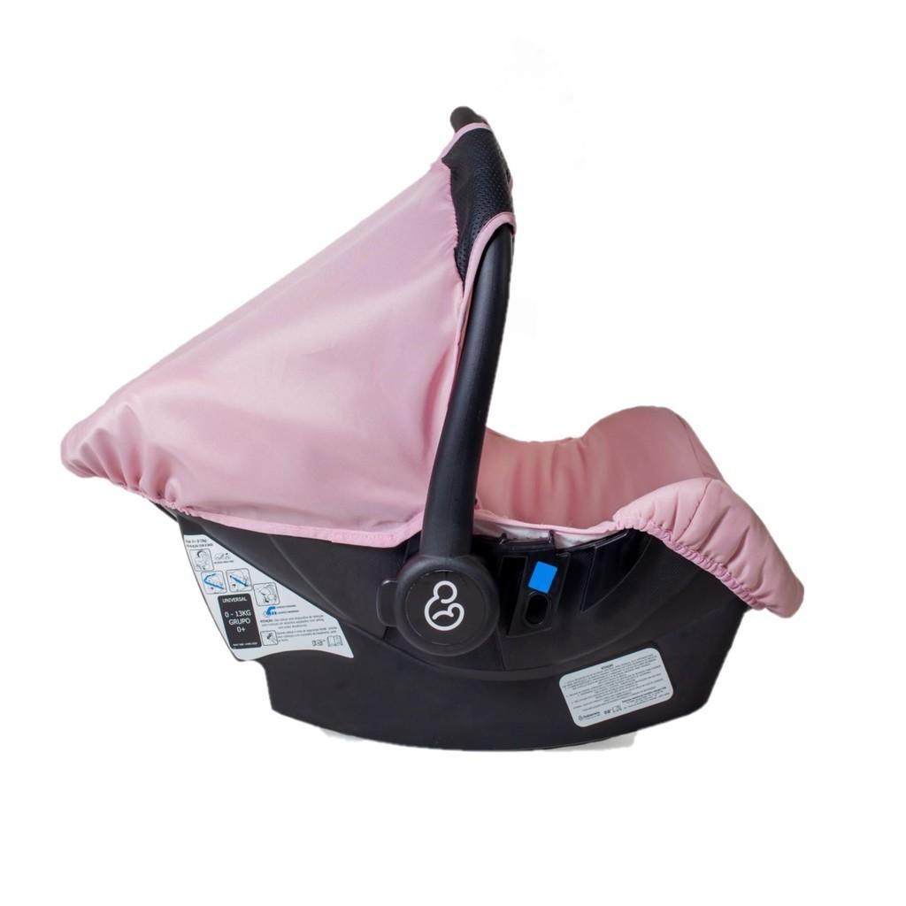 Bebê Conforto Galzerano Grid Rosa - Cadeirinha P/Carro Auto