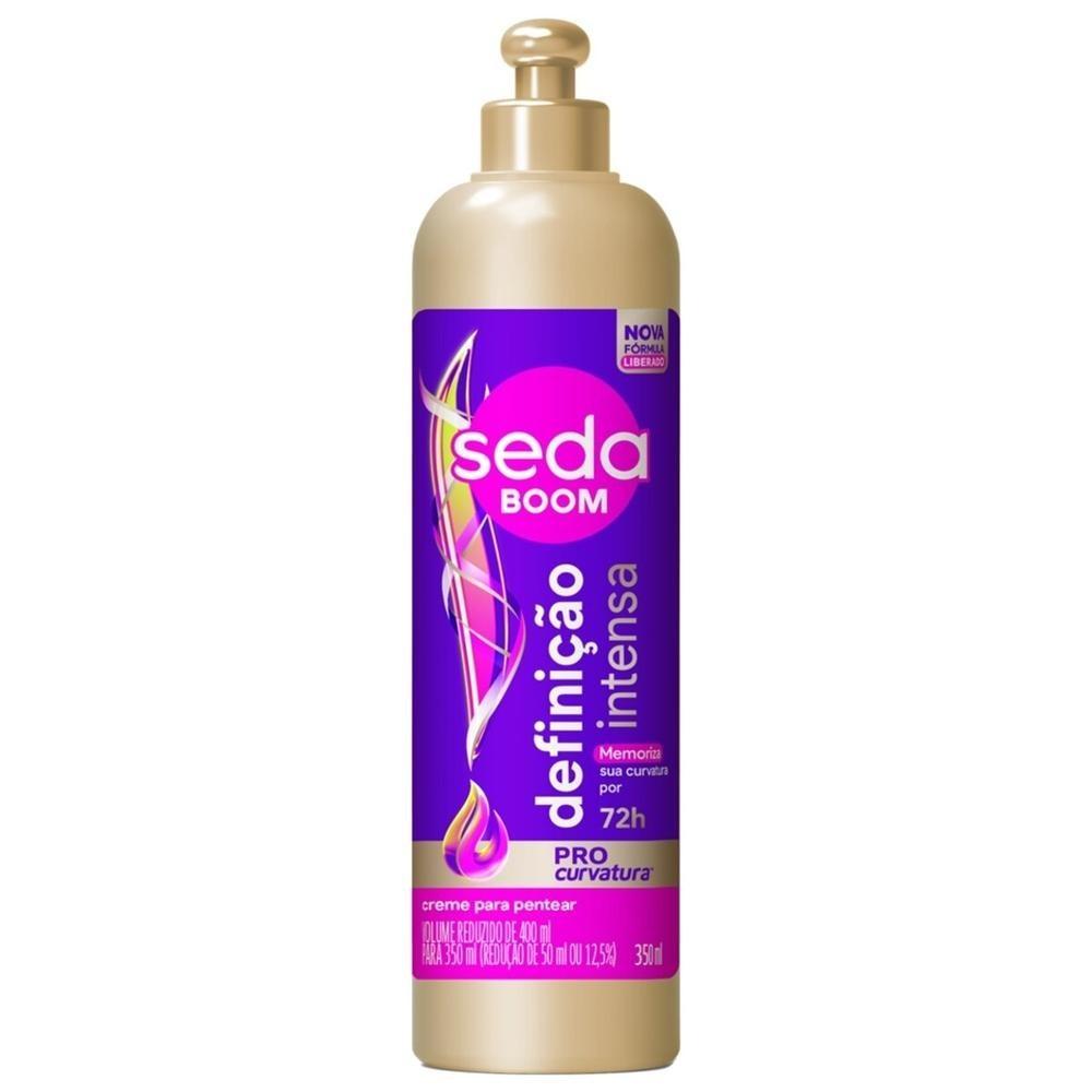Creme Para Pentear Seda Boom PRO Curvatura Definicao Intensa 350ml