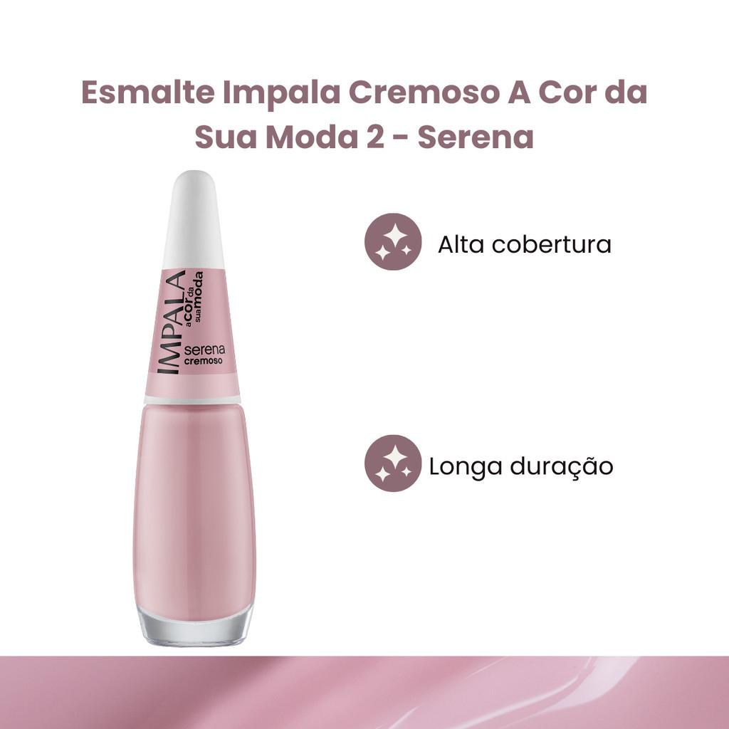 Esmalte Impala A Cor Da Moda Cremoso Serena Comercial