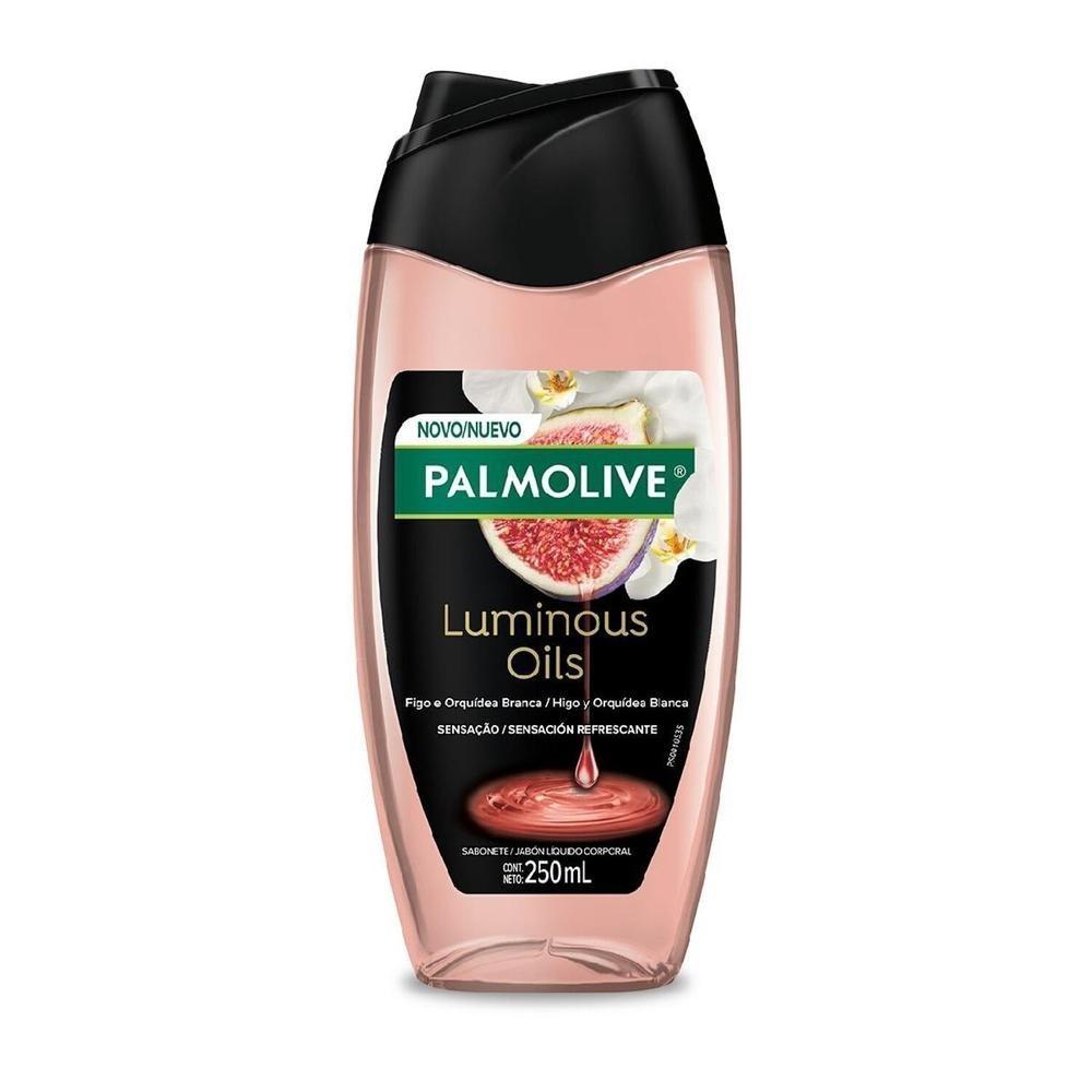 Sabonete Liquido Palmolive Luminous Oils Figo E Orquidea Branca 250ml