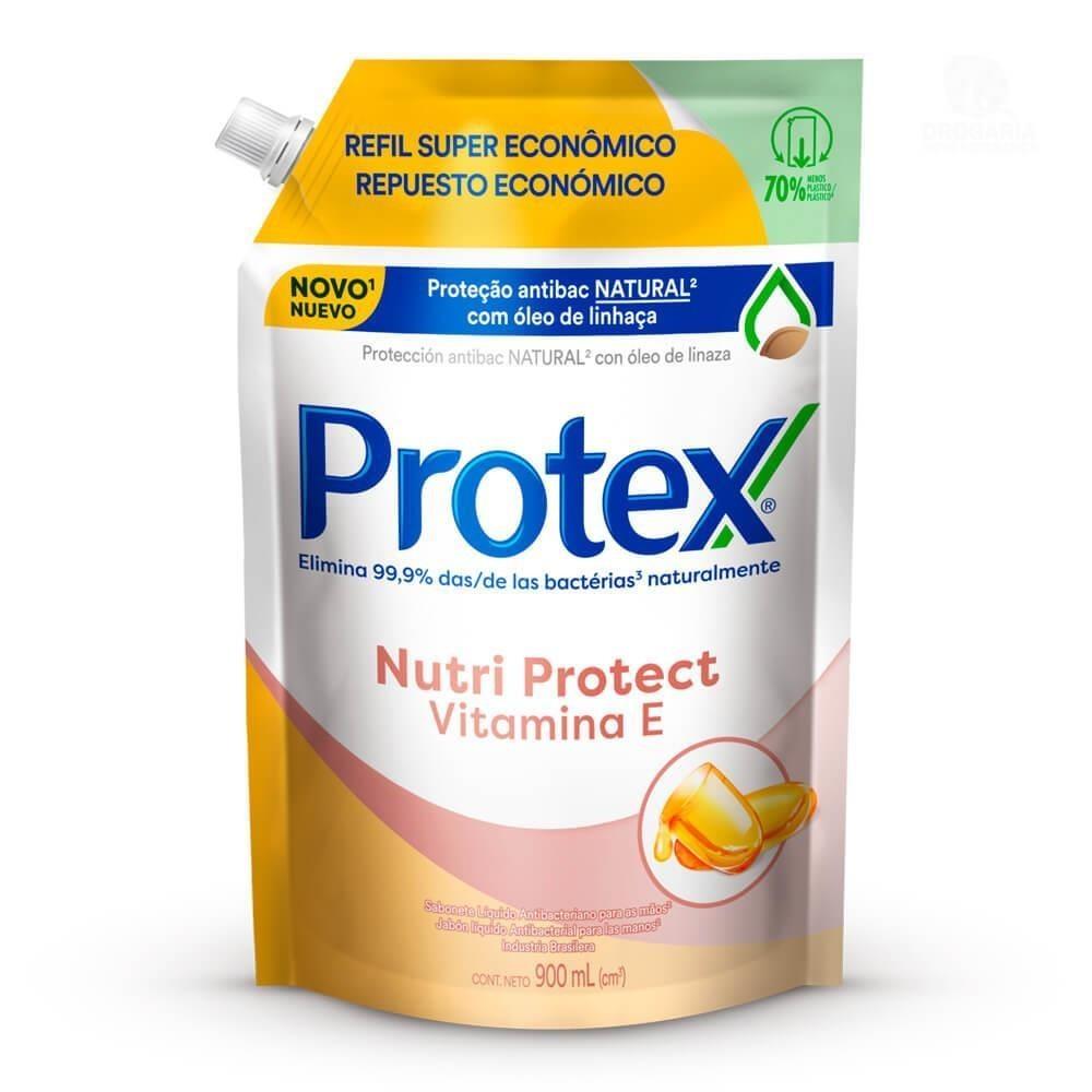 Protex Sabonete Líquido Refil Nutri Protect Vitamina E Com 900ml