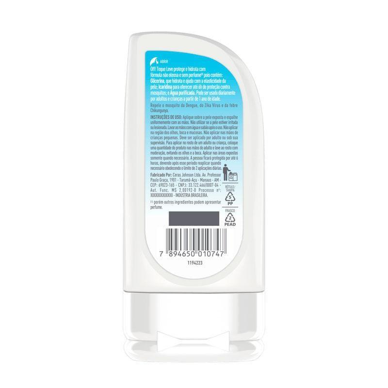 Repelente Off Gel Toque Leve Protege E Hidrata 100g