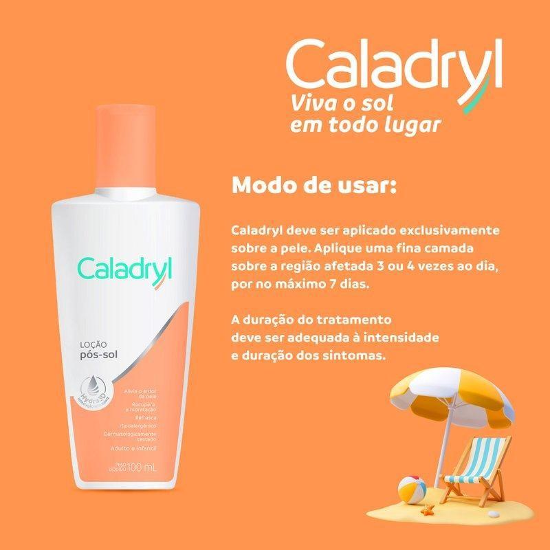 Loção Pós-sol Caladryl Hidratação Inteligente 100ml