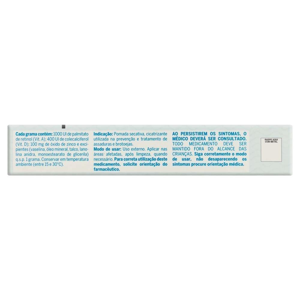 Kit 60 Pomadas Para Prevenção De Assaduras Babymed Azul 45g