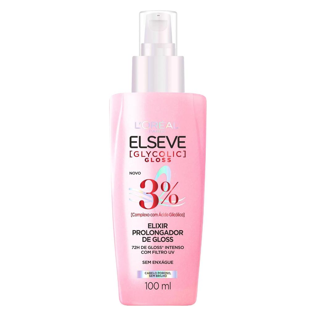 Kit Sérum Liso Dos Sonhos + Sérum Glycolic Gloss Elseve - 2 Itens