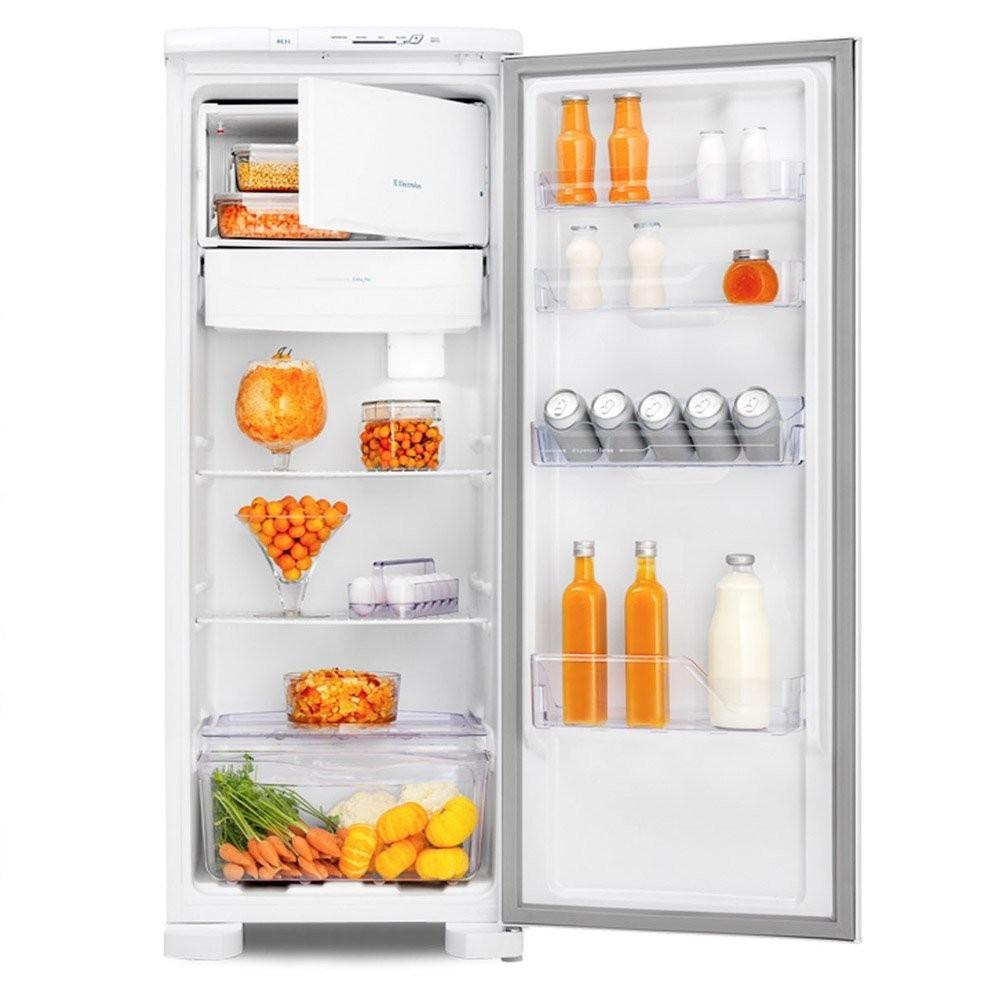 Geladeira Electrolux Cycle Defrost 240L Degelo Prático Uma Porta Branca (re31)