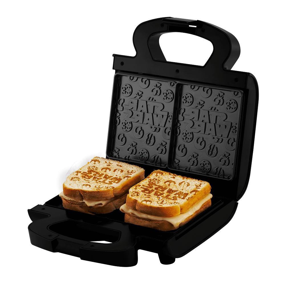 Sanduicheira Mallory Star Wars Empire Plates Preto - 220V
