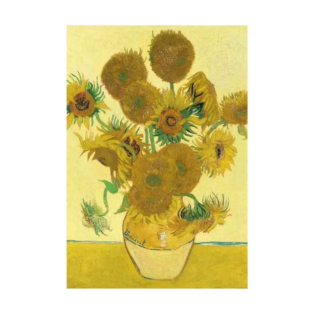 Quebra-cabeça Puzzle 500 Peças Girassóis - Van Gogh Mimo Toys