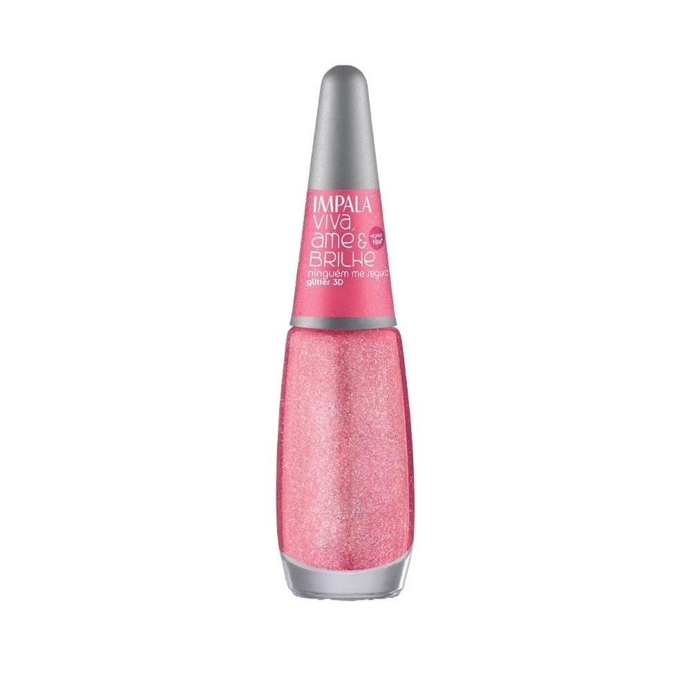 Esmalte Impala Glitter Coleção Viva Ame E Brilhe Ninguém Me Segura