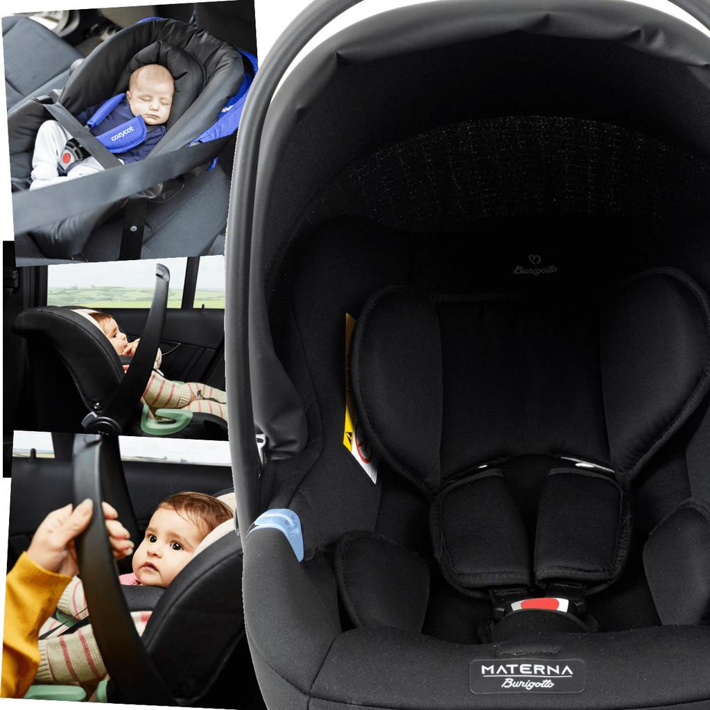 Cadeirinha Para Carro Burigotto Materna Com Base Belted Gris
