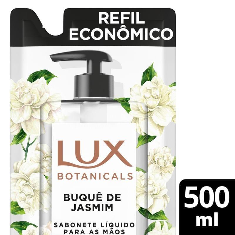 Sabonete Líquido Para Mãos Lux Botanicals Buquê De Jasmin Refil 500ml