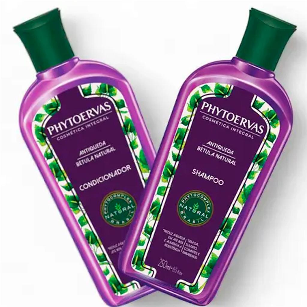 Kit Phytoervas Antiqueda Bétula Natural Shampoo + Condicionador 250ml