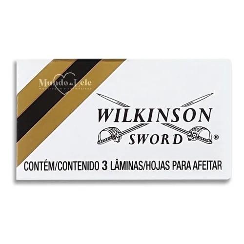 Lâmina Wilkinson Para Barbear - Kit C/10 Cartelas