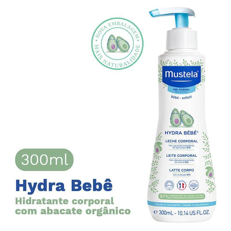 Loção Hidratante Corporal Infantil Mustela Hydra Bebê Com Abacate Orgânico 300ml