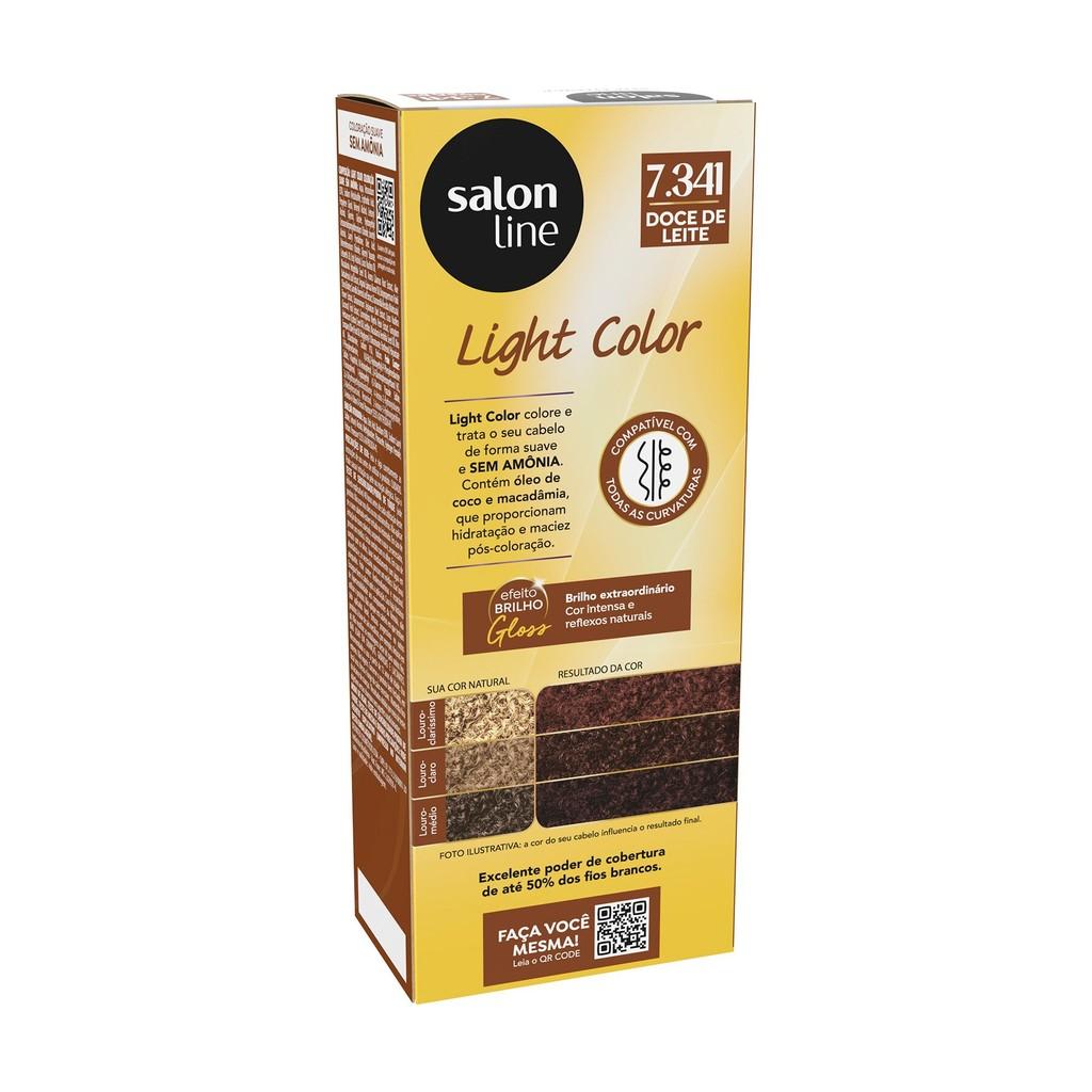 Coloração Suave Light Color 7.341 Doce De Leite