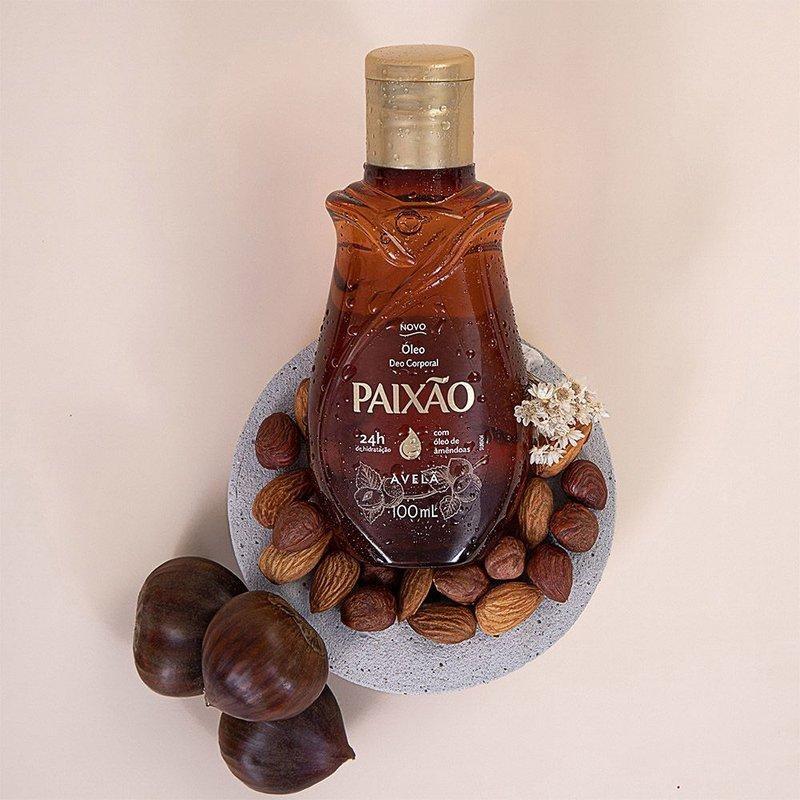Óleo Deo Corporal Paixão Avelã 100ml