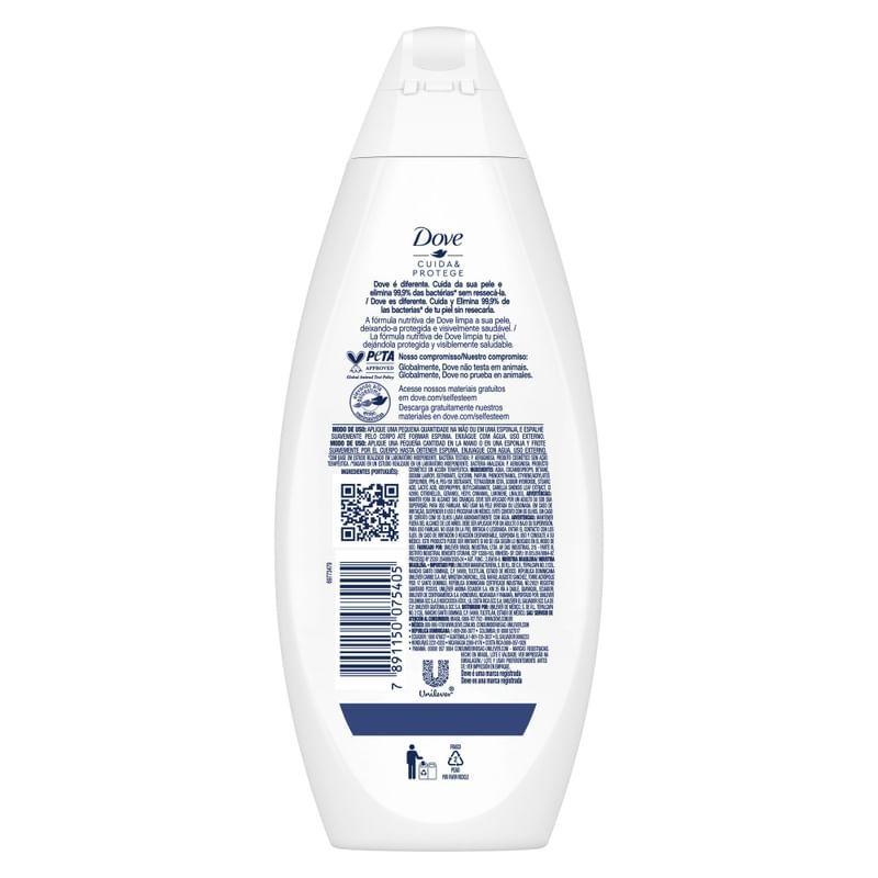 Sabonete Líquido Dove Antibacteriano Cuida Protege 250ml