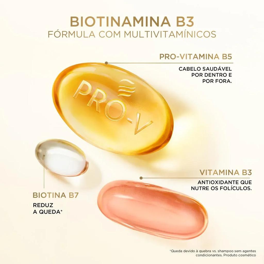 Shampoo Antiqueda Pantene Biotinamina B3 Nutrição 510ml