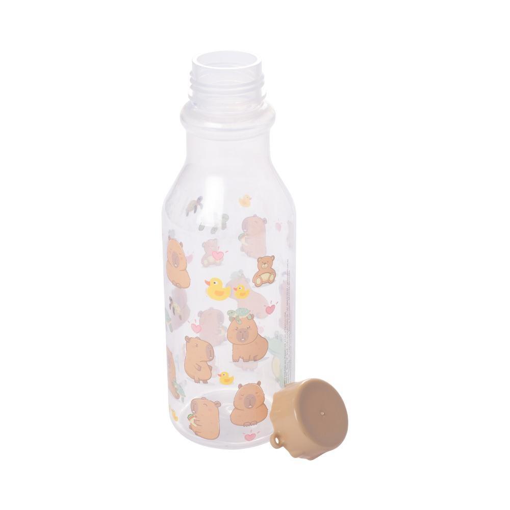 Garrafa Capivara 500 Ml Lancheira Passeio Plástico Plasútil