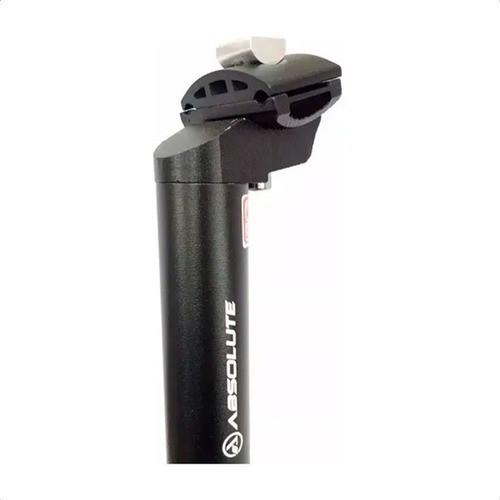 Canote Absolute 27.2 Aluminio Preto Bike Carrinho Embutido