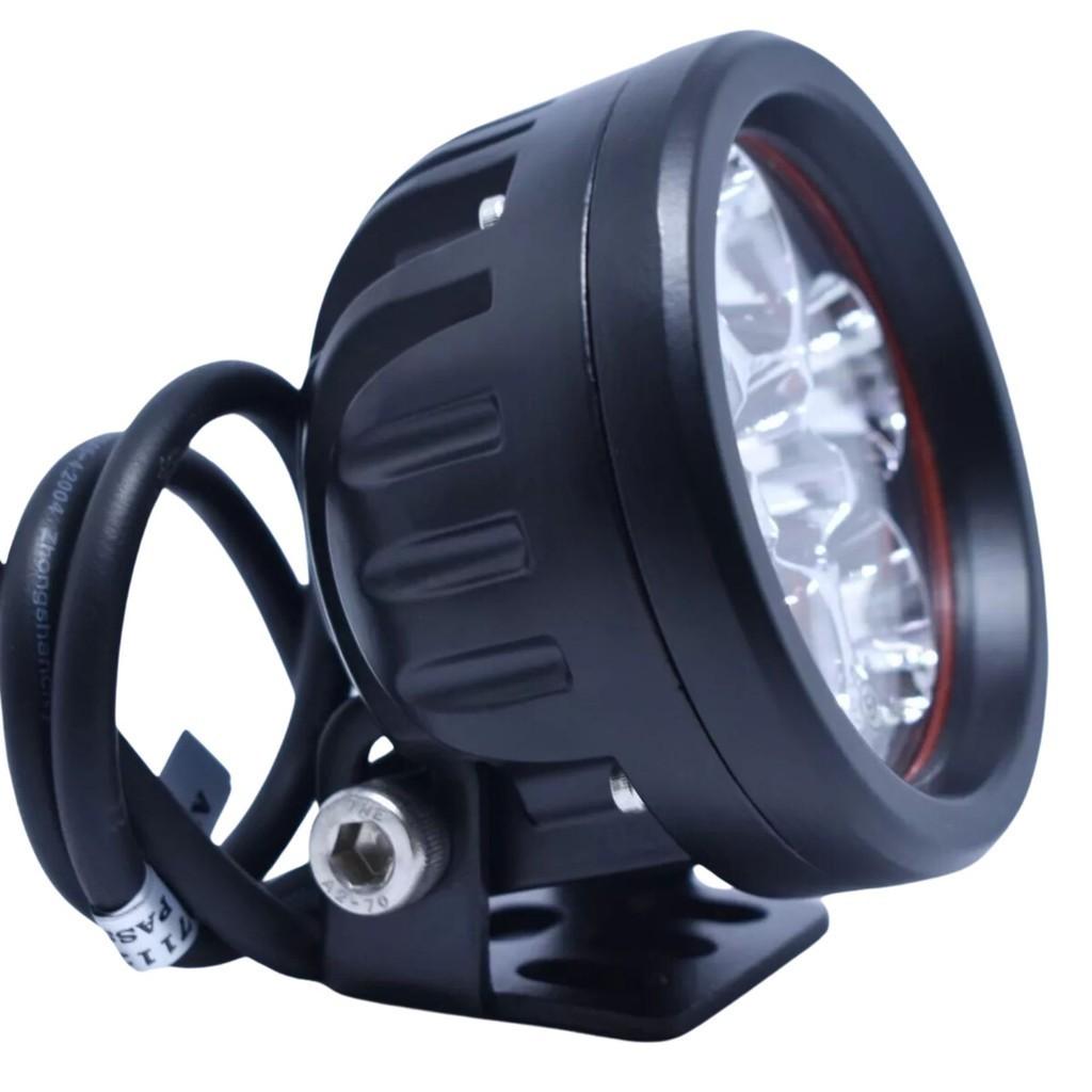 Farol Auxiliar LED Valuefit Hella 6 LED S 12V 24V 18W 1000lm Longo Alcance Moto
